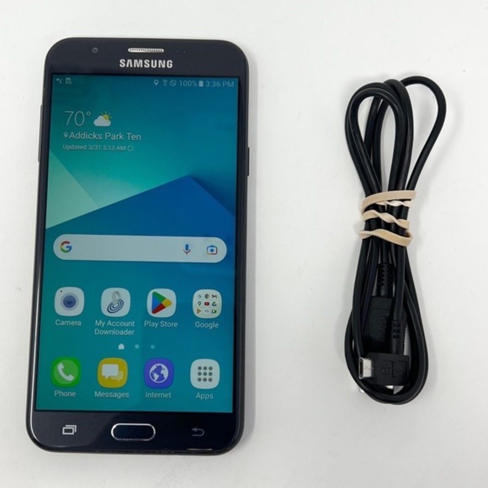 Samsung Galaxy J7 Sky Pro SM-S727VL Black 16GB Android Smartphone TracFone